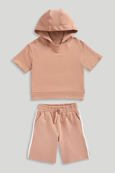 Mothercare Hoodie and Shorts Set