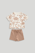 Load image into Gallery viewer, Mothercare Dinosaur T-Shirt and Shorts Set
