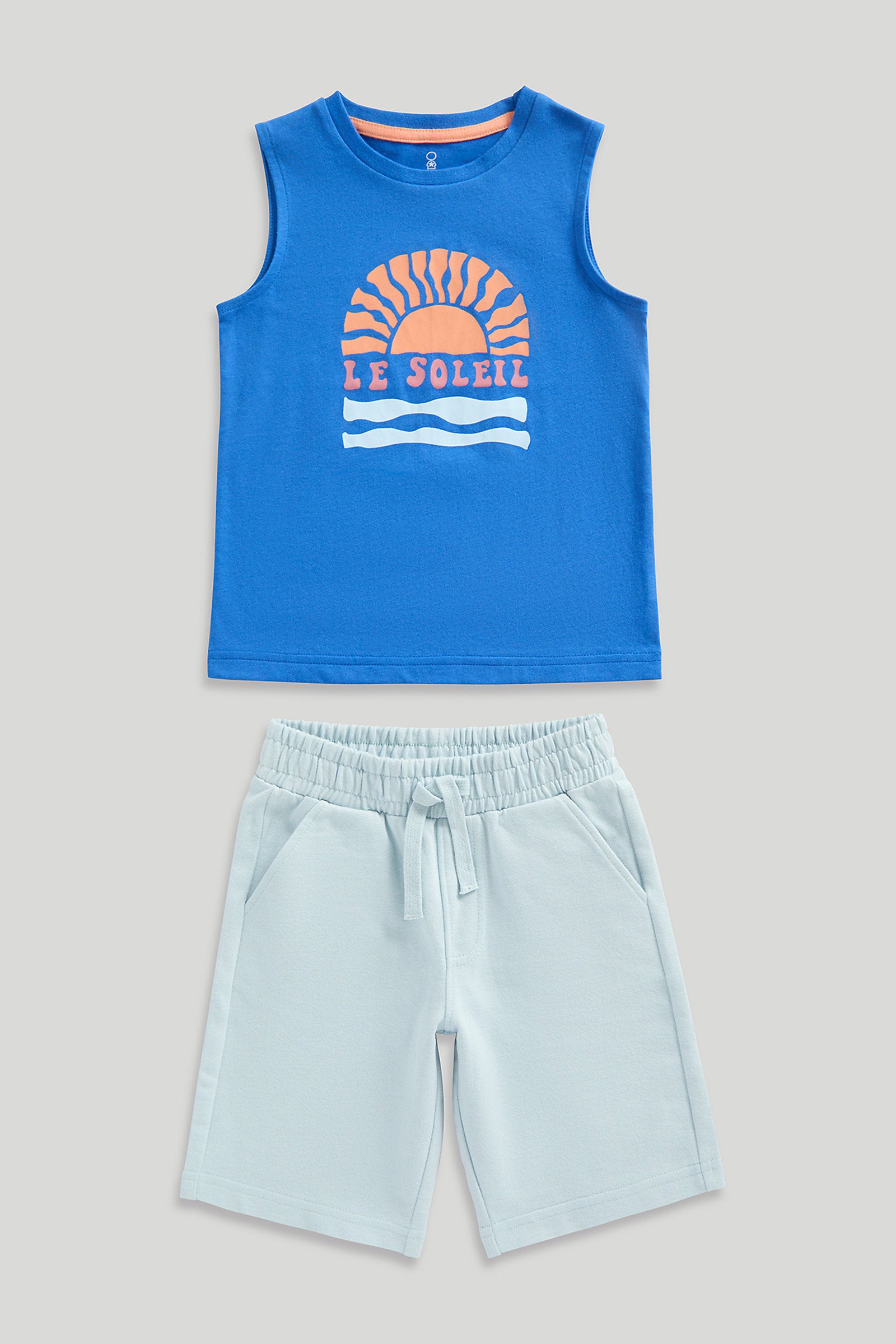 Mothercare Sunny Vest T-Shirt and Shorts Set