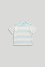 Load image into Gallery viewer, Mothercare 3 Pack Ocean T-Shirts
