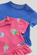 Load image into Gallery viewer, Mothercare 3 Pack Ice Cream T-Shirts

