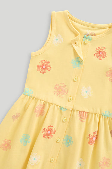 Mothercare Floral Jersey Dress