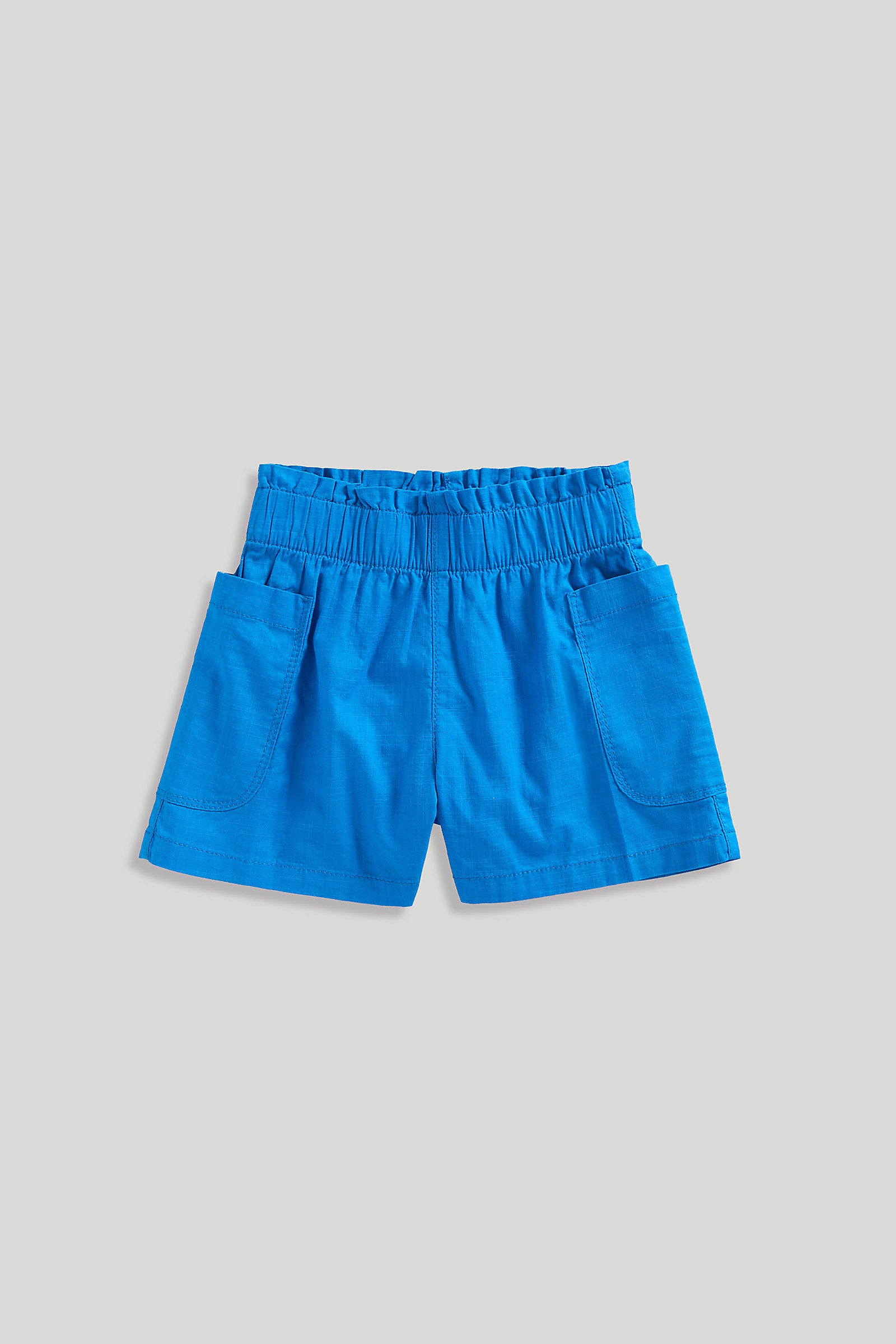Mothercare Blue Paper-Bag Shorts