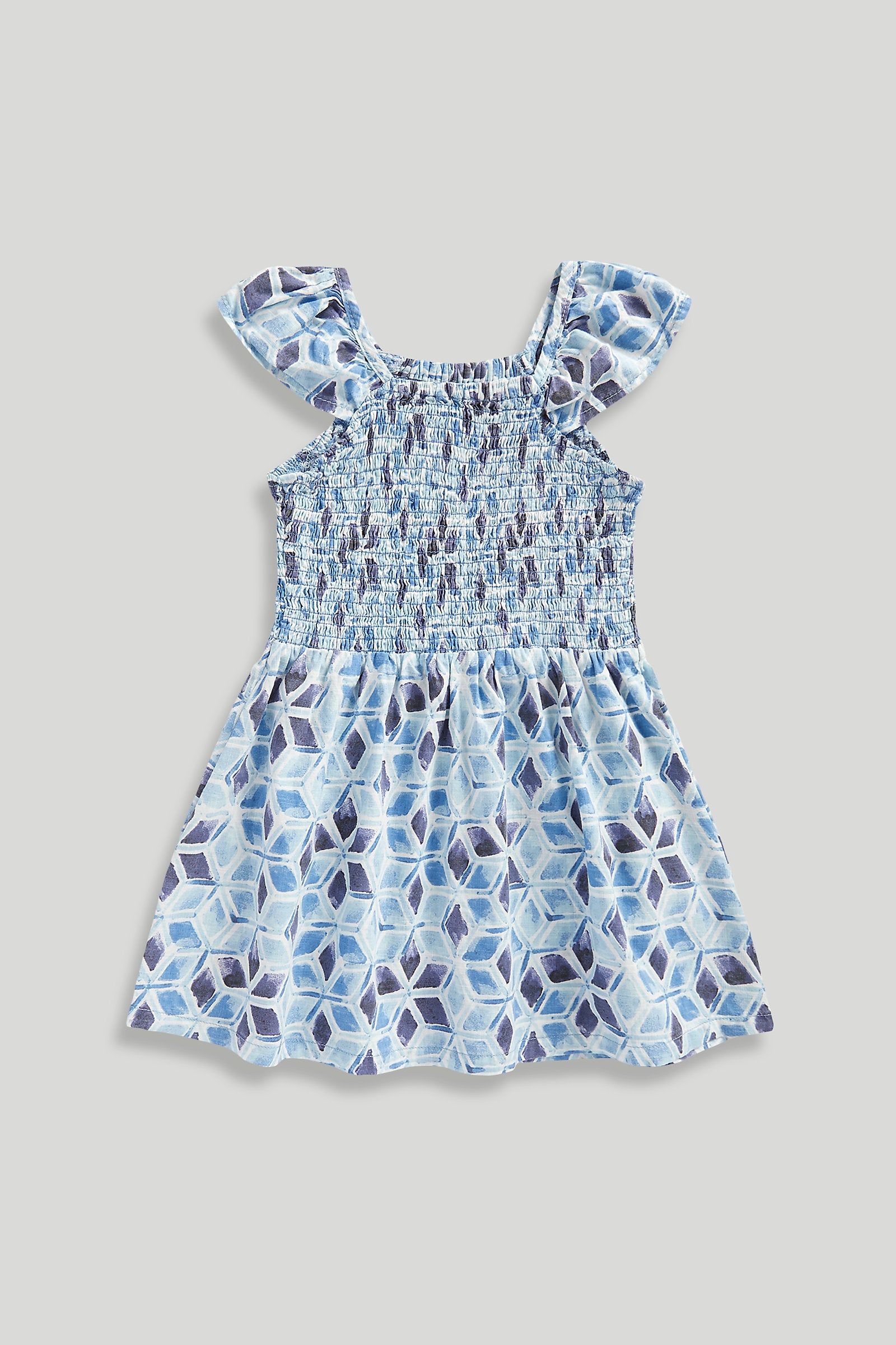 Mothercare Blue Printed Dress