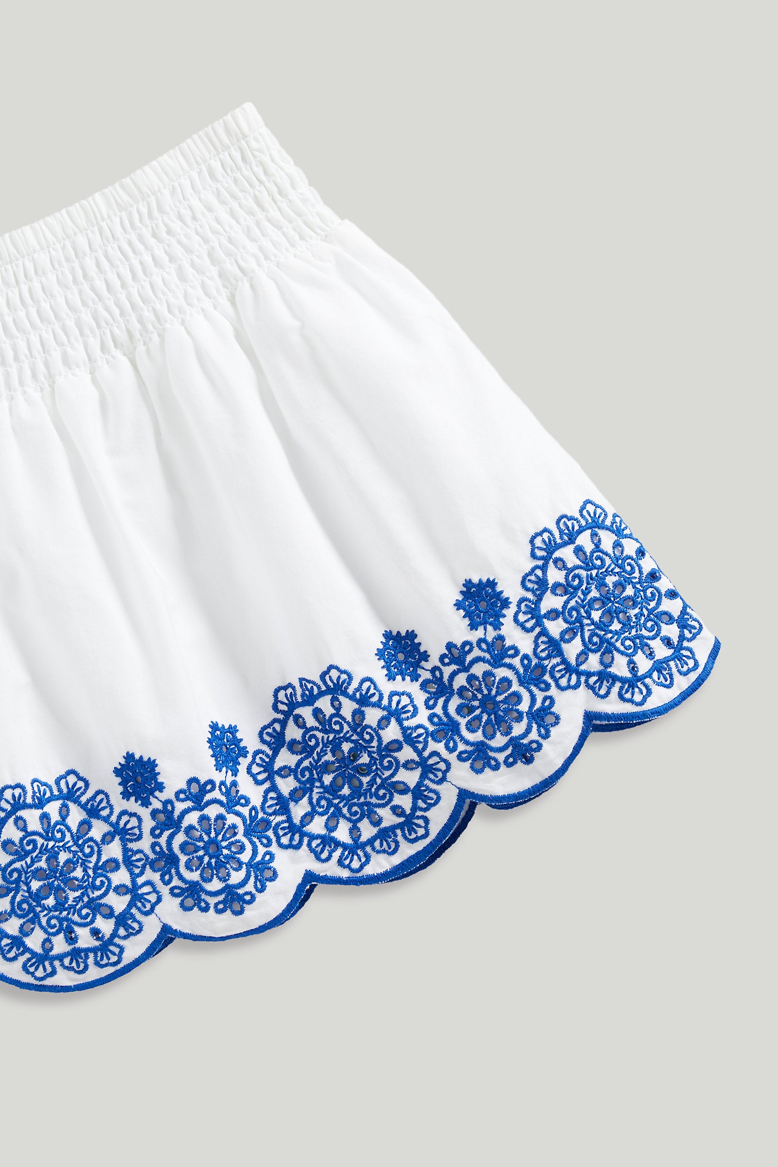 Mothercare White Broderie Skirt