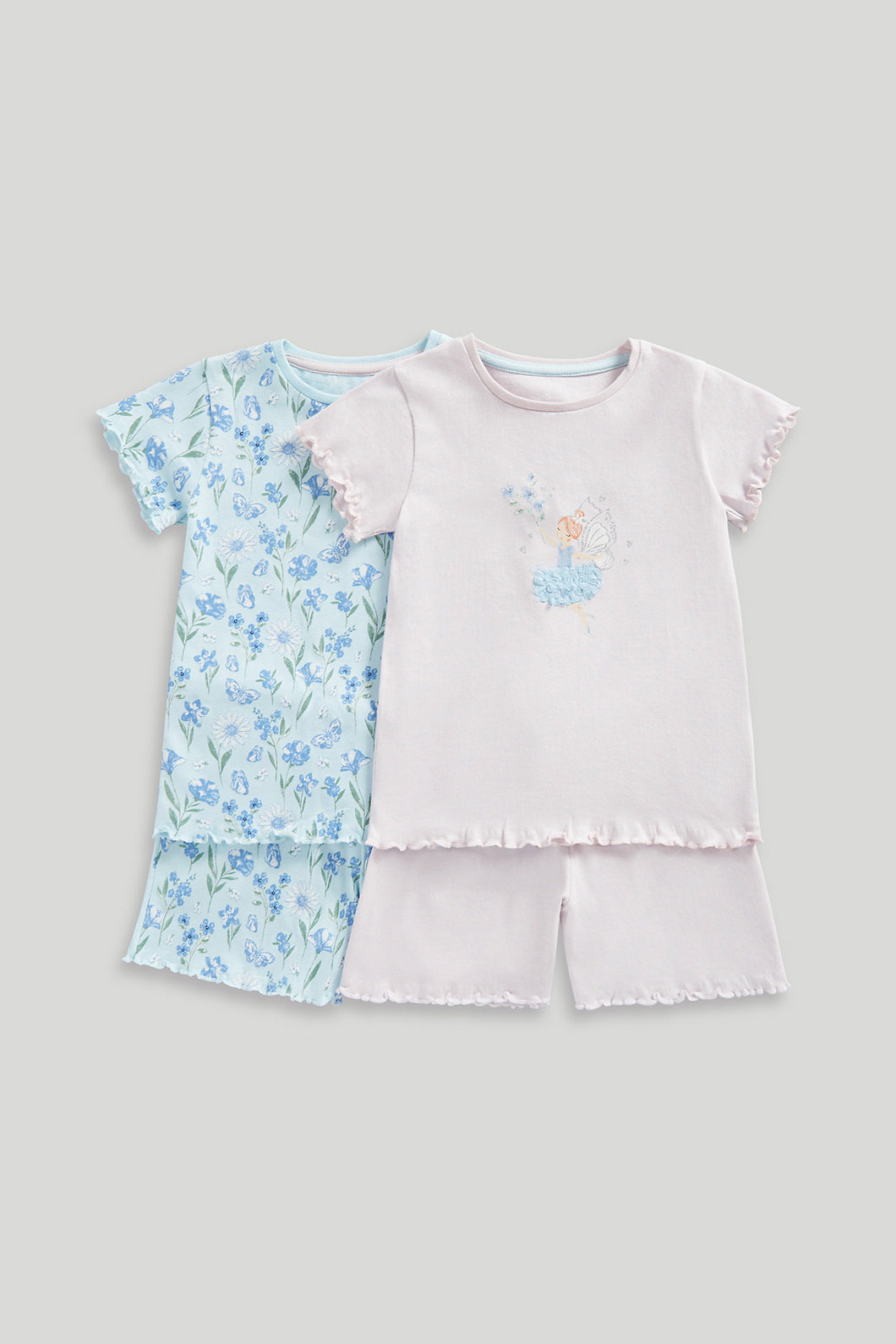 Mothercare Fairy Short Pyjamas - 2 Pack