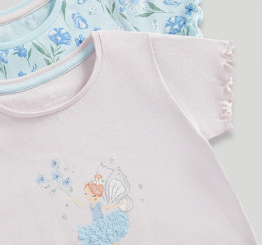 Mothercare Fairy Short Pyjamas - 2 Pack