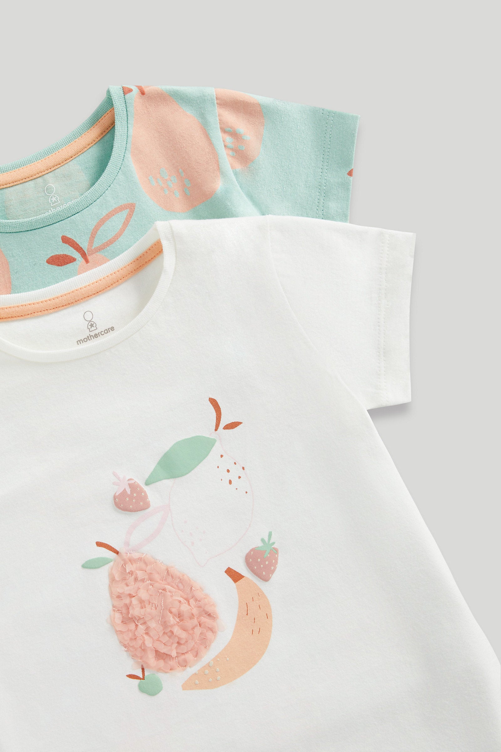 Mothercare 2 Pack Fruit Short Pyjamas