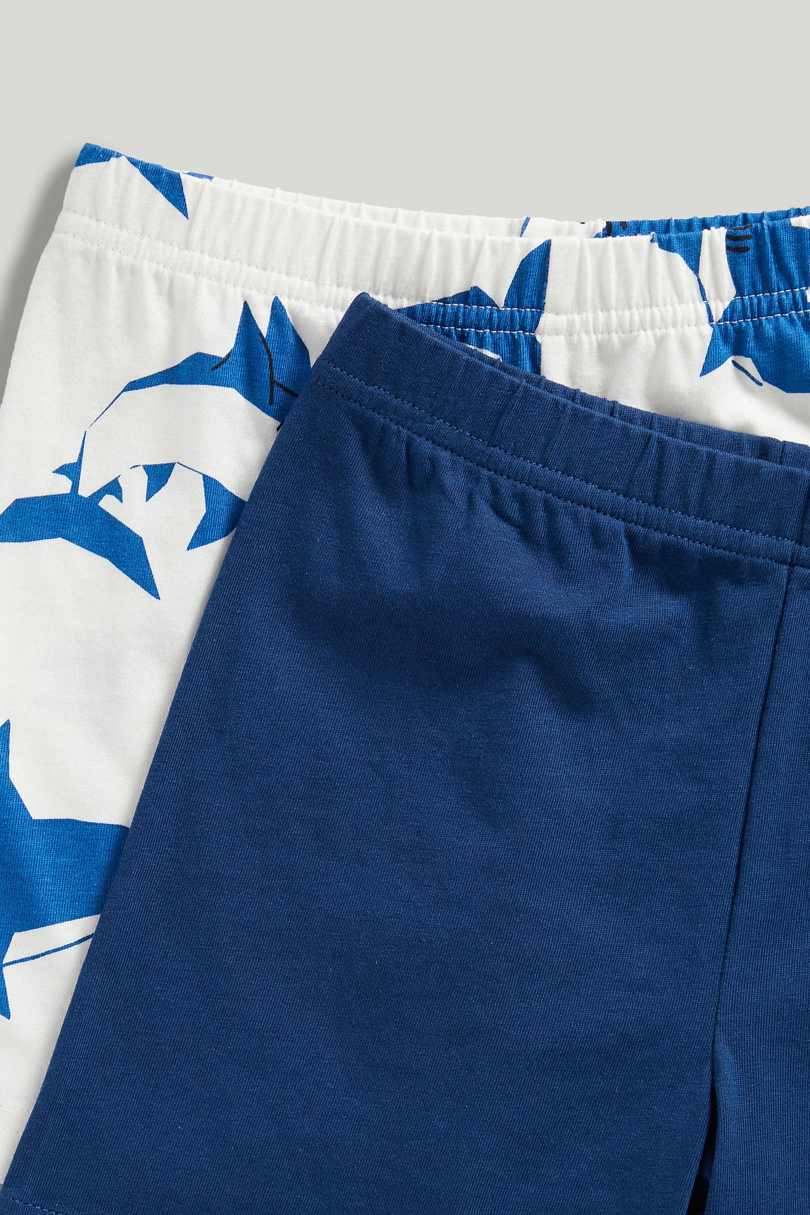 Mothercare Shark Short Pyjamas - 2 Pack