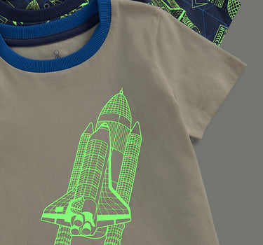 Mothercare Space Gamer Pyjamas - 2 Pack