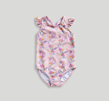 Mothercare Pink Floral Swimsuit