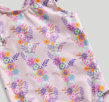 Mothercare Pink Floral Swimsuit