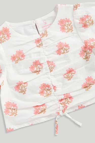 Mothercare Floral Top and Skirt Set
