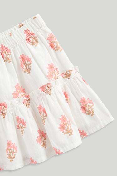 Mothercare Floral Top and Skirt Set
