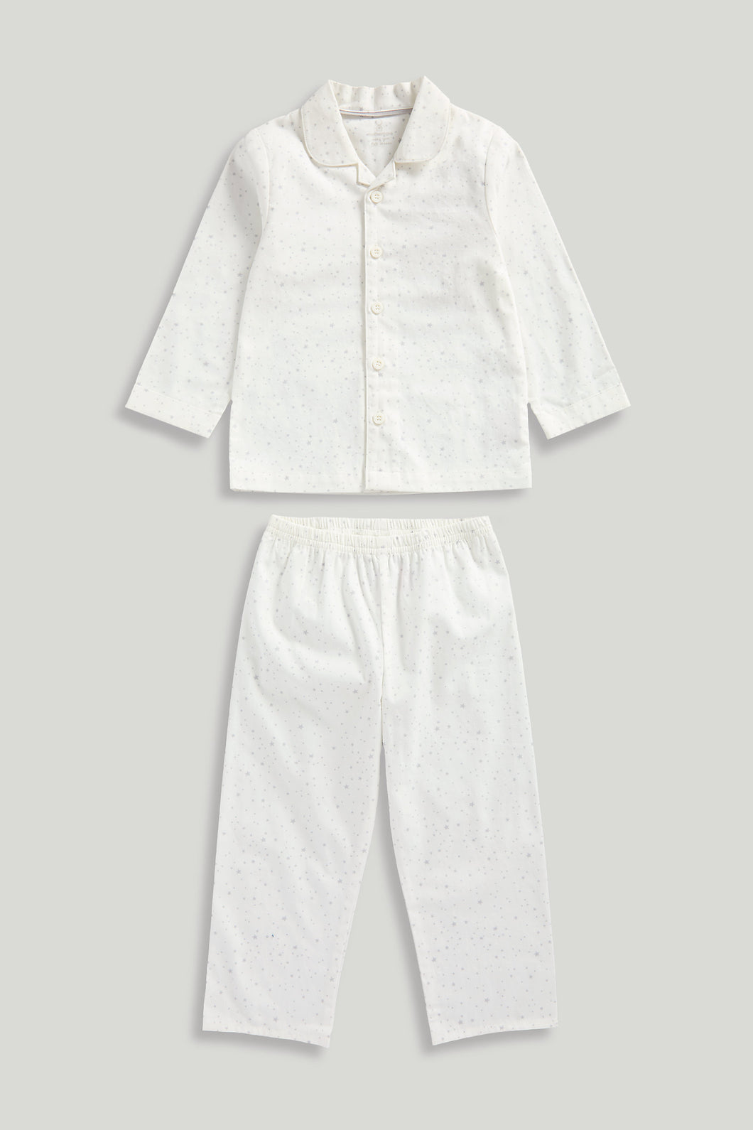 Mothercare Blue Gingham Woven Pyjamas