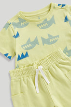 Load image into Gallery viewer, Mothercare Shark T-Shirt and Shorts Set
