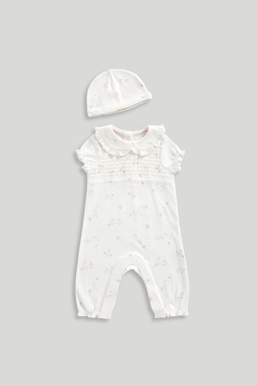 Mothercare My First All-in-One and Hat Set