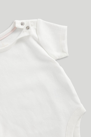 Mothercare My First Bibshorts and Bodysuit Set