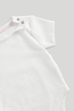 Load image into Gallery viewer, Mothercare My First Bibshorts and Bodysuit Set

