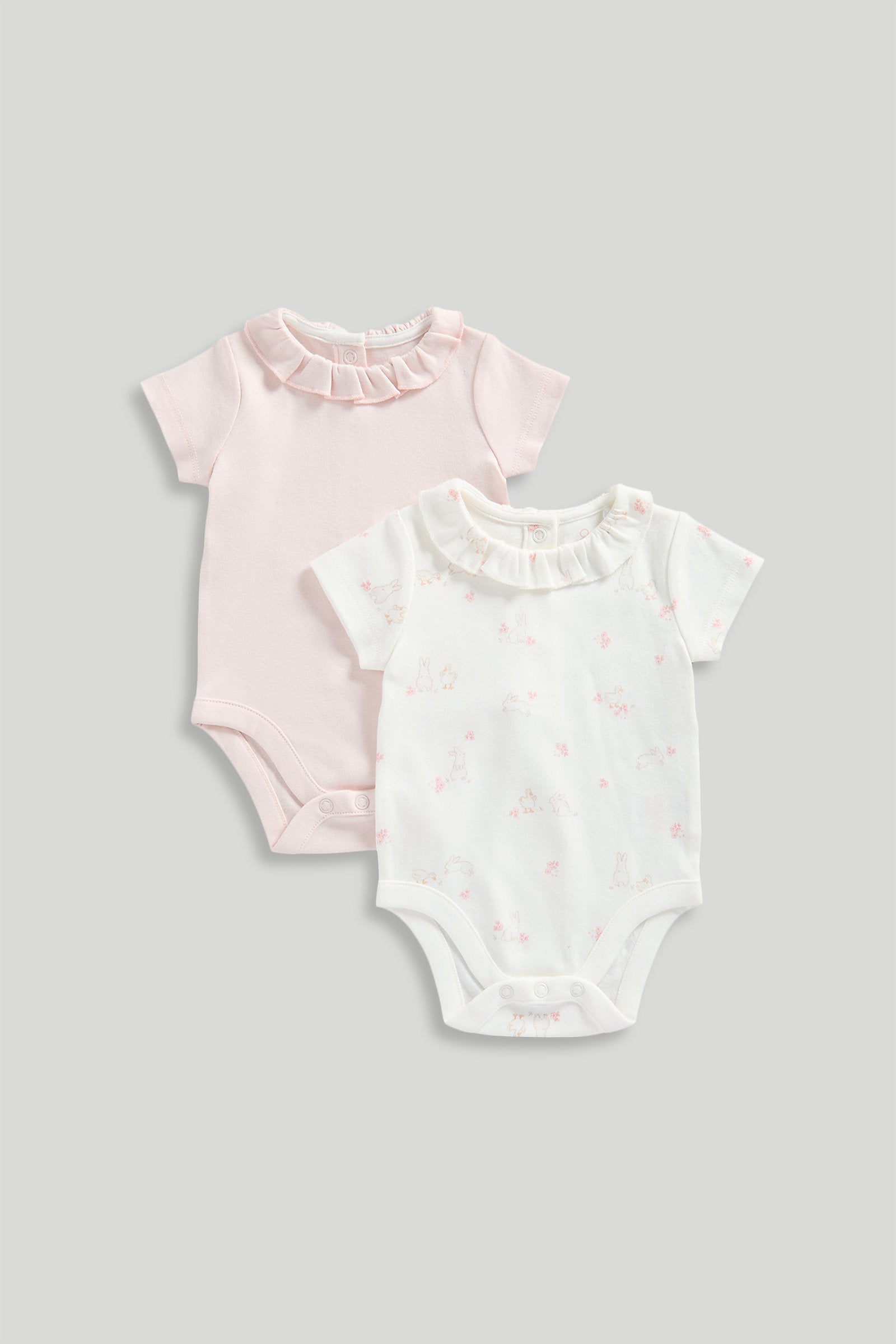 Mothercare My First Frill Bodysuits 2 Pack