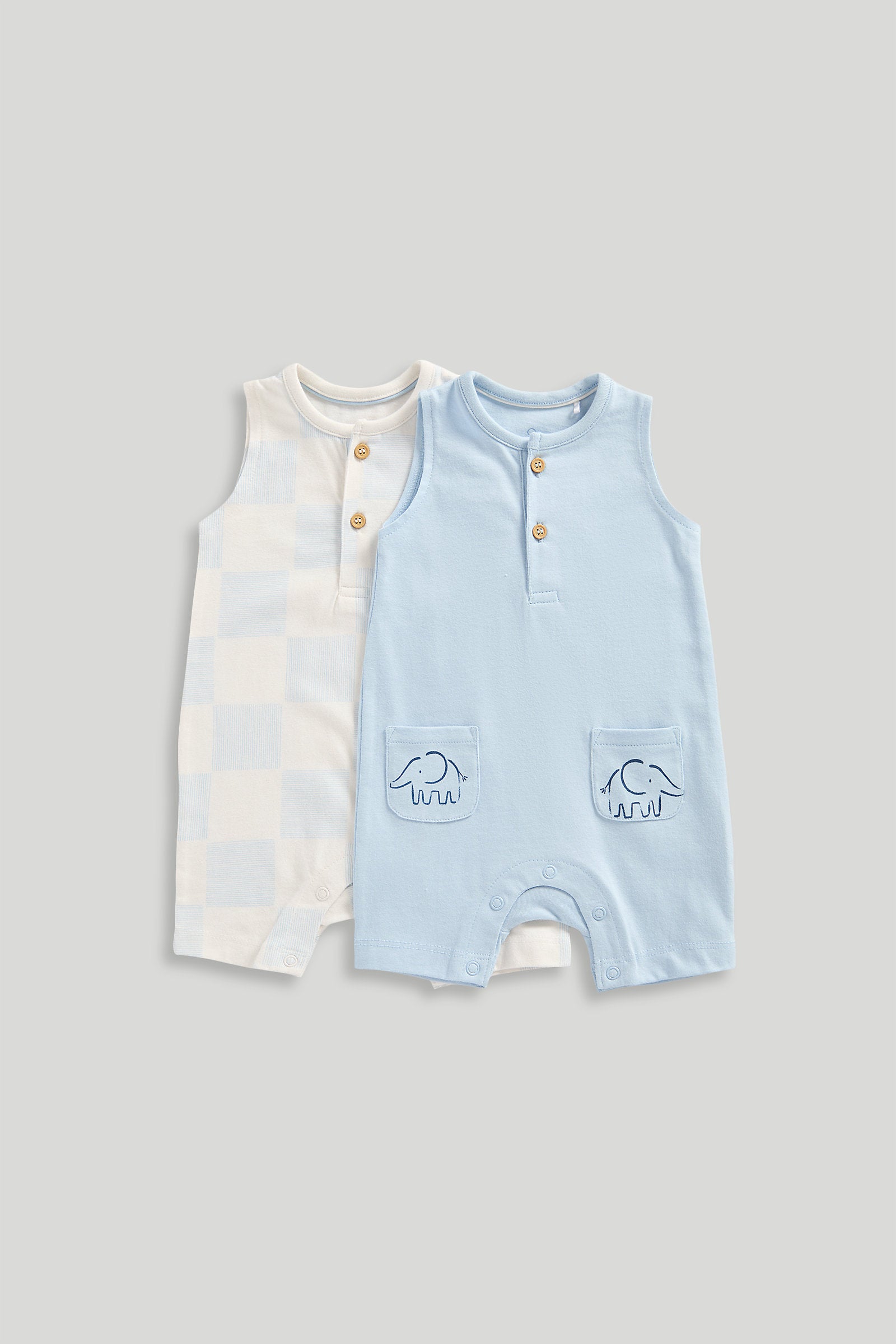 Mothercare My First Rompers 2 Pack