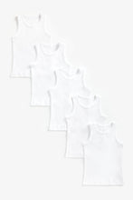 Load image into Gallery viewer, Mothercare White Vests - 5 Pack
