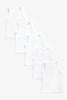 Mothercare White Sleeveless Vests - 5 Pack