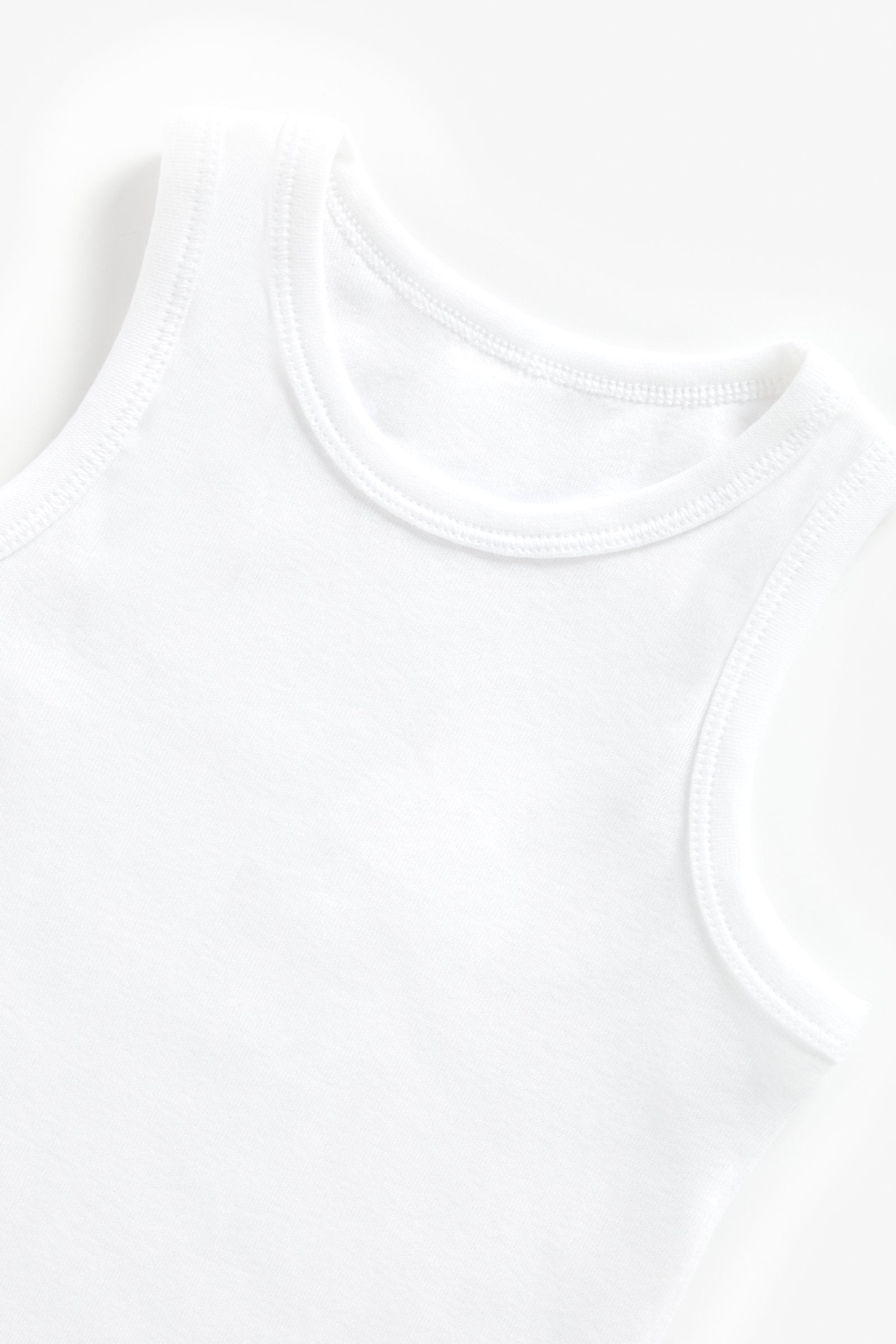 Mothercare White Vests - 5 Pack
