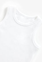 Load image into Gallery viewer, Mothercare White Sleeveless Vests - 5 Pack
