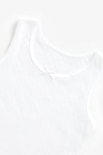 Load image into Gallery viewer, Mothercare White Sleeveless Vests - 5 Pack
