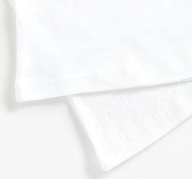 Mothercare White Sleeveless Vests - 5 Pack