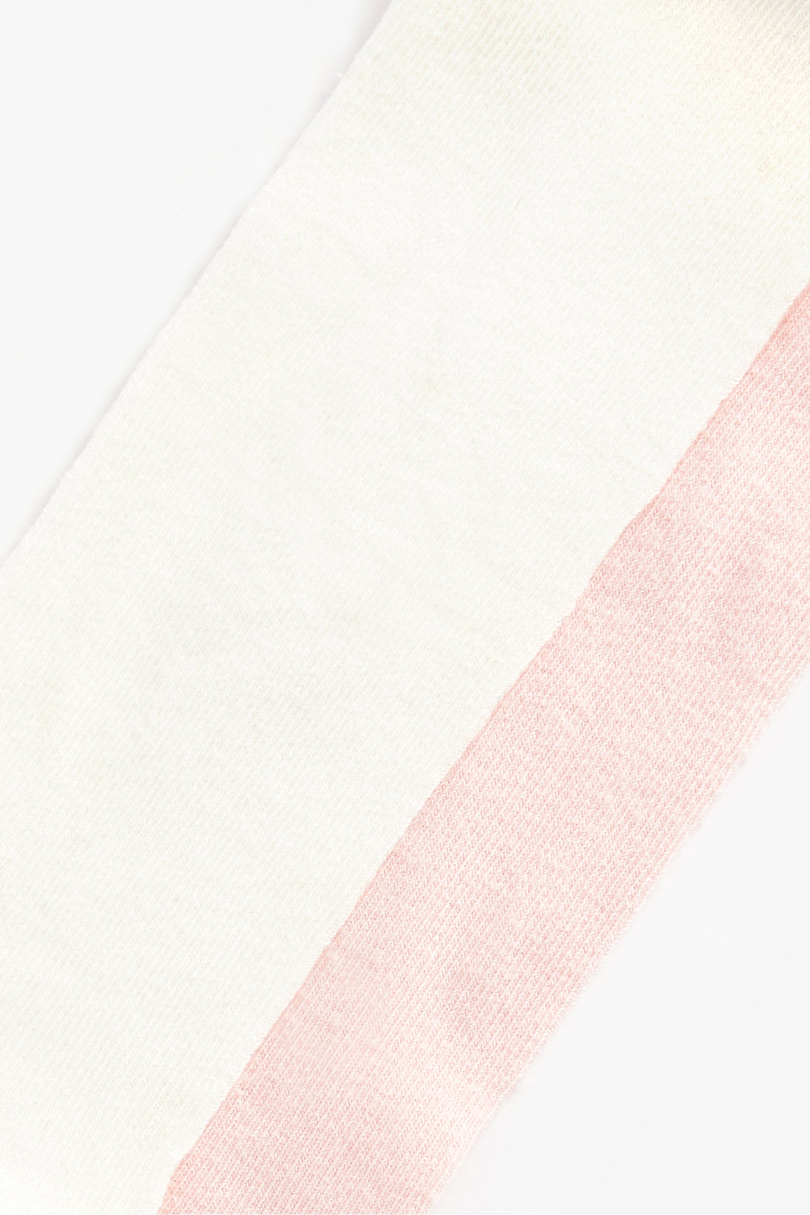 Mothercare Pink And Cream Frilly Tights - 2 Pack