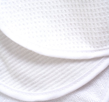 Mothercare Nb Textured White Bibs Pk3