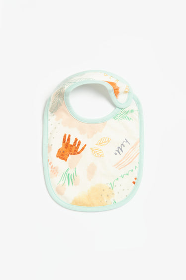 Mothercare Animal Kingdom Newborn Bibs - 3 Pack