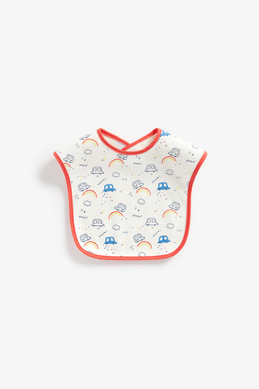 Mothercare Transport Toddler Bib - 3 Pack