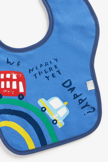 Mothercare Transport Toddler Bib - 3 Pack