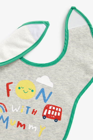 Mothercare Transport Toddler Bib - 3 Pack