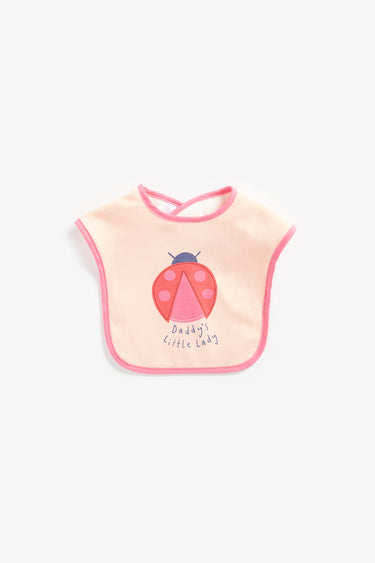 Mothercare Strawberry Toddler Bib - 3 Pack