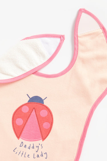 Mothercare Strawberry Toddler Bib - 3 Pack