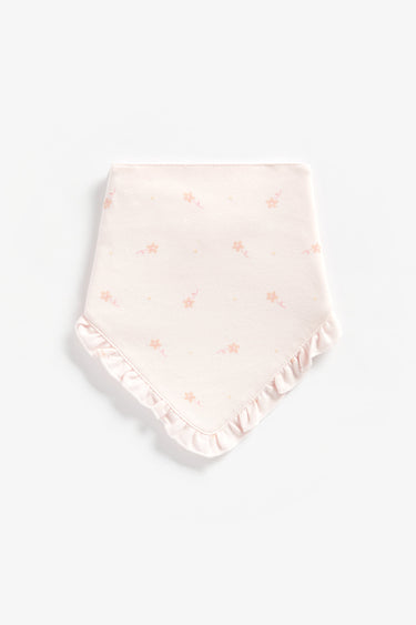 Mothercare Pretty Floral Dribbler Bibs - 2 Pack