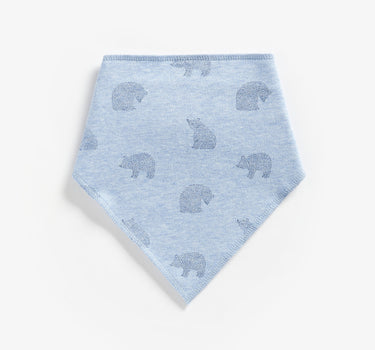 Mothercare Blue Bear Dribbler Bibs - 3 Pack