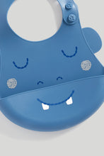 Load image into Gallery viewer, Mothercare Faces Toddler Silicone Bibs Pk2
