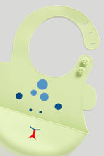 Load image into Gallery viewer, Mothercare Faces Toddler Silicone Bibs Pk2
