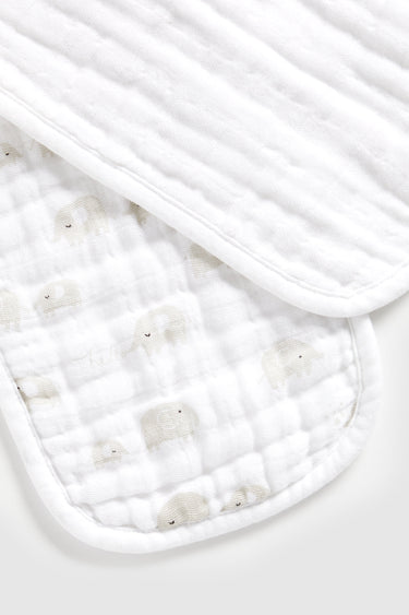 Mothercare Burp Cloths Pk3