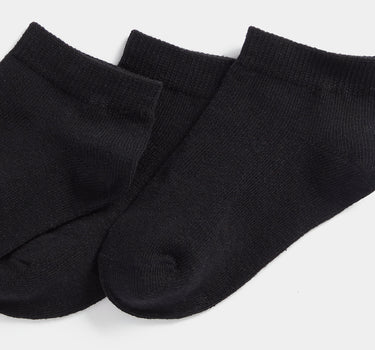 Mothercare Black Trainer Socks - 5 Pack