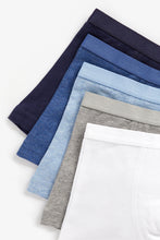 Load image into Gallery viewer, Mothercare Blue And Grey Trunk Briefs - 5 Pack
