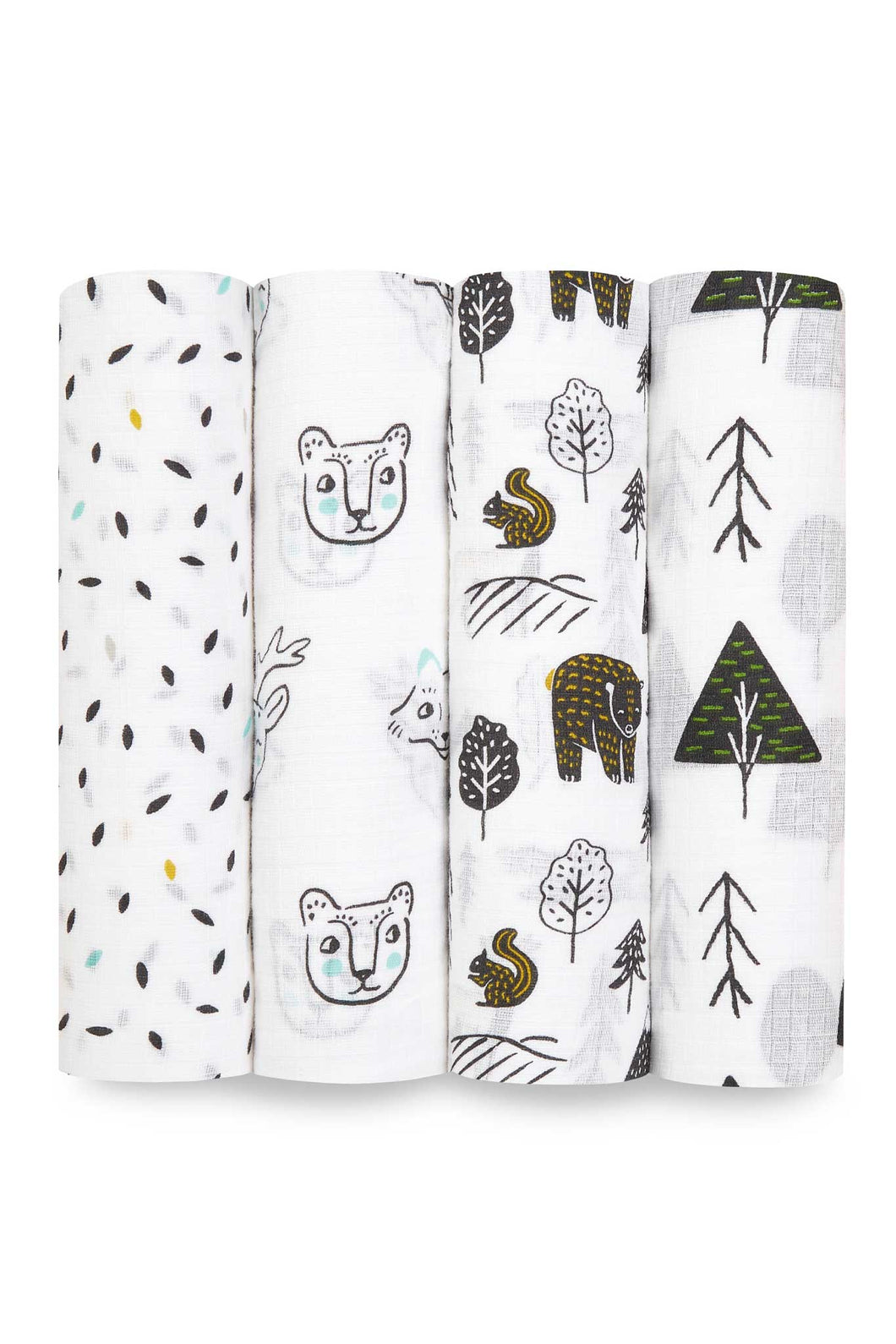 Buy Aden+Anais Essential Cotton Muslin Swaddle 4 Pack Online in