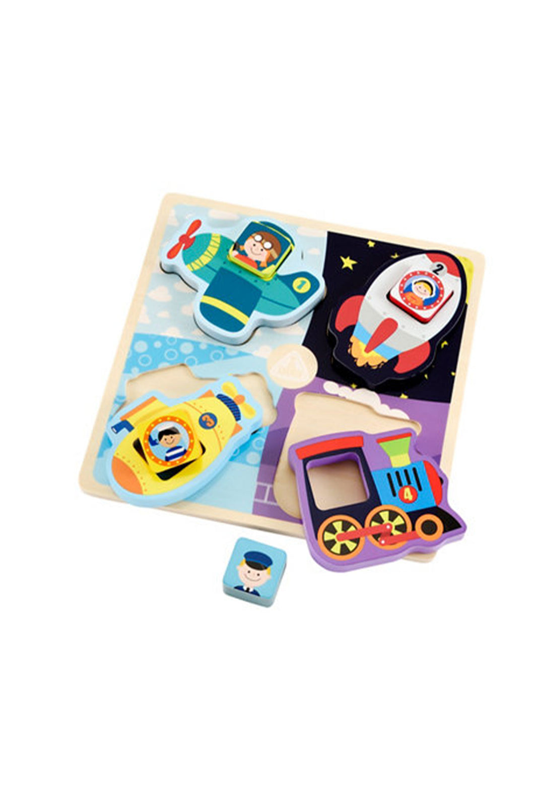 Early Learning Centre Puzzle Wooden Vehicles