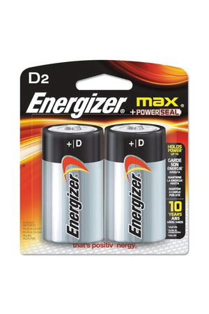 Energizer Max D 2 Pc