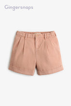 Load image into Gallery viewer, Gingersnaps Pleated Cuffed Shorts
